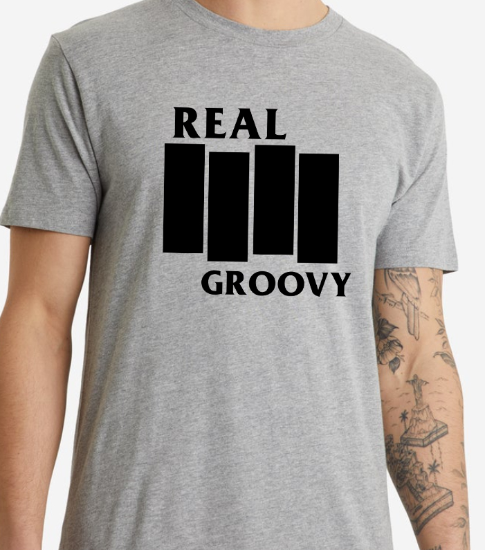 Real Groovy Black Flag (4XL) Tee